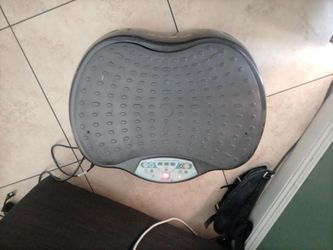Vibration plate massager
