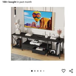 New TV Stand For 65" TV Black
