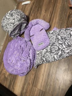 Car seat canopy set