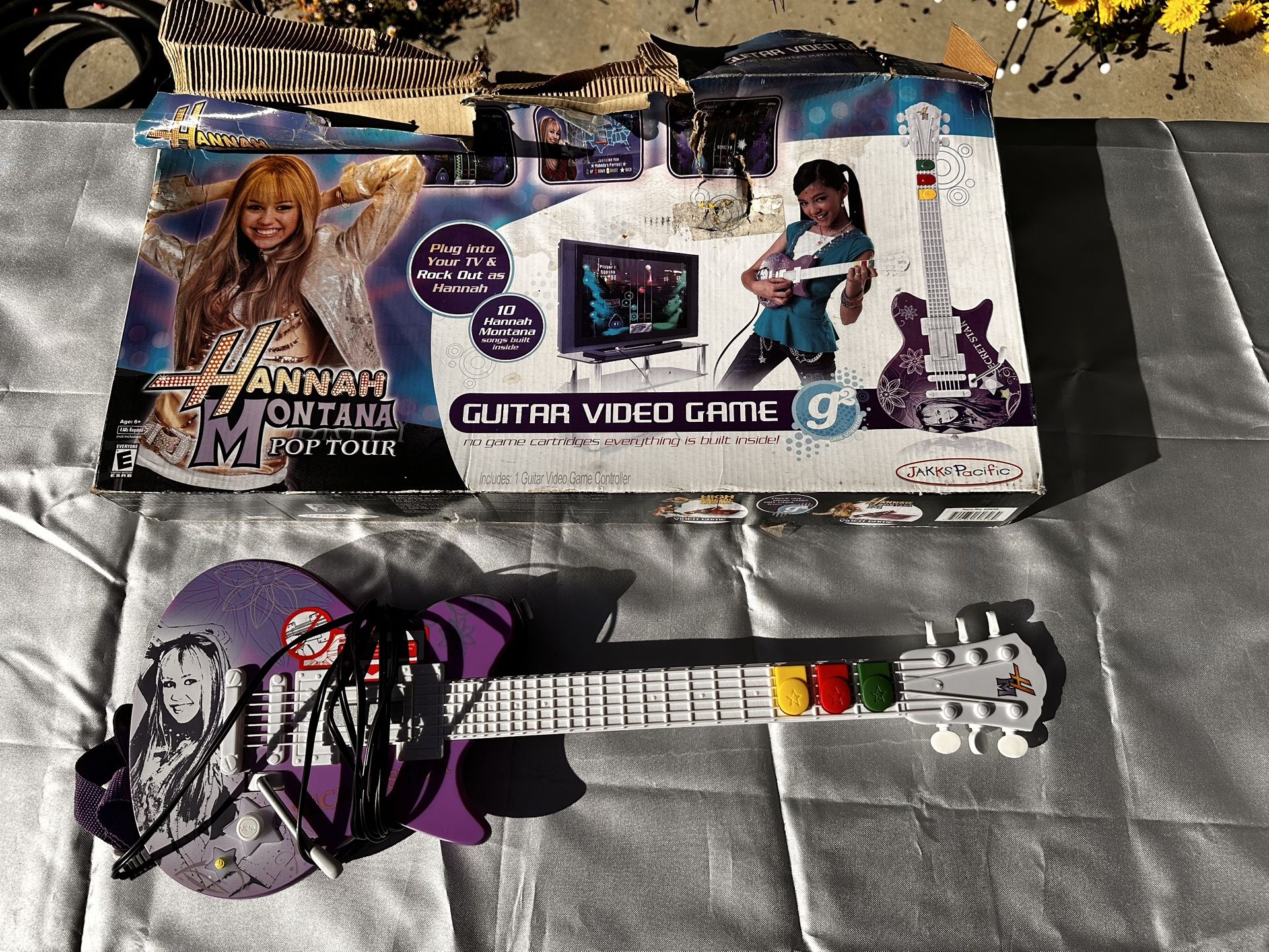 Hannah Montana Pop Tour Guitar Video Game – $30