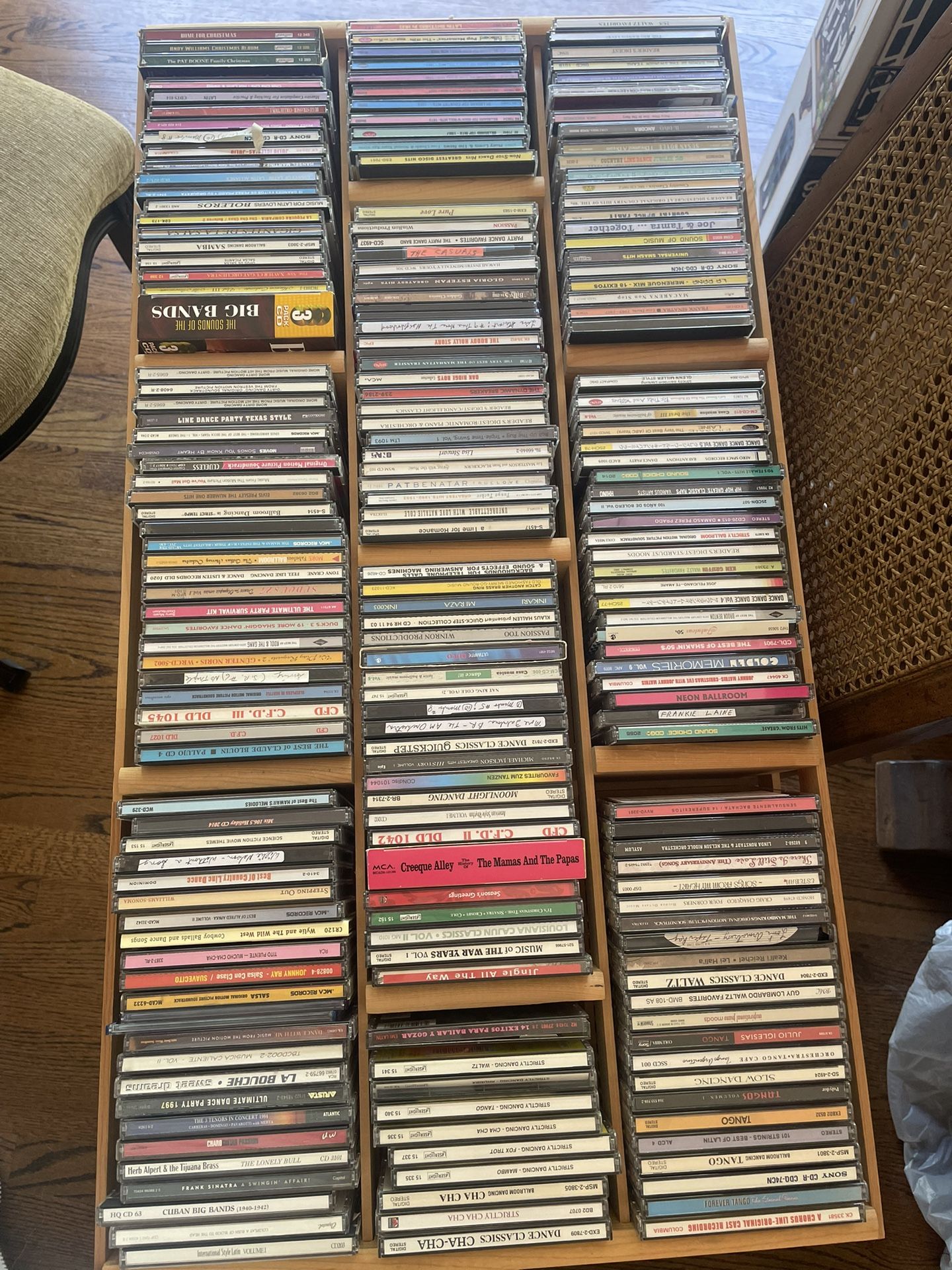 Vintage CD Lot- Over 200 CDs- Billboard hits, Ballroom, Dance, Holiday, Country, Hip Hop, Pop
