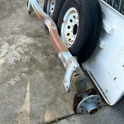 7,000lb Torsion Axle For Boat Trailer