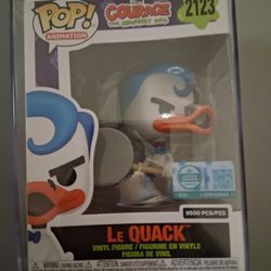Funko Limited Edition Supreme Le Quack With Protection Case