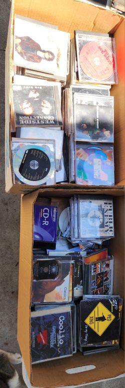 Cds TWO BOXES FULL