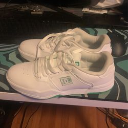 White And Green Dc Shoes