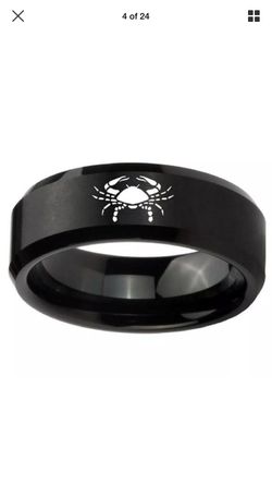 Cancer Zodiac Sign Constellation Ring
