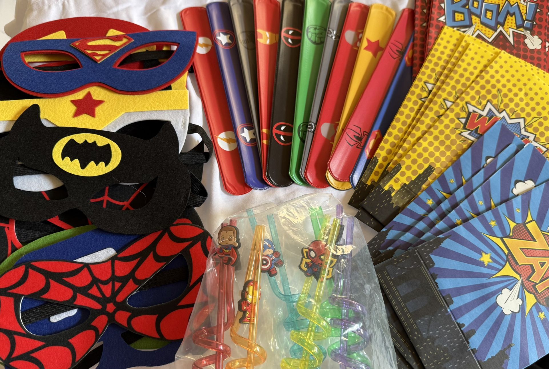 Superhero Birthday Supply