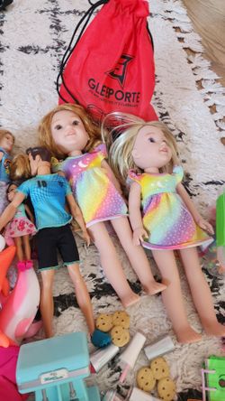 America  girls dolls, barbies and accessories