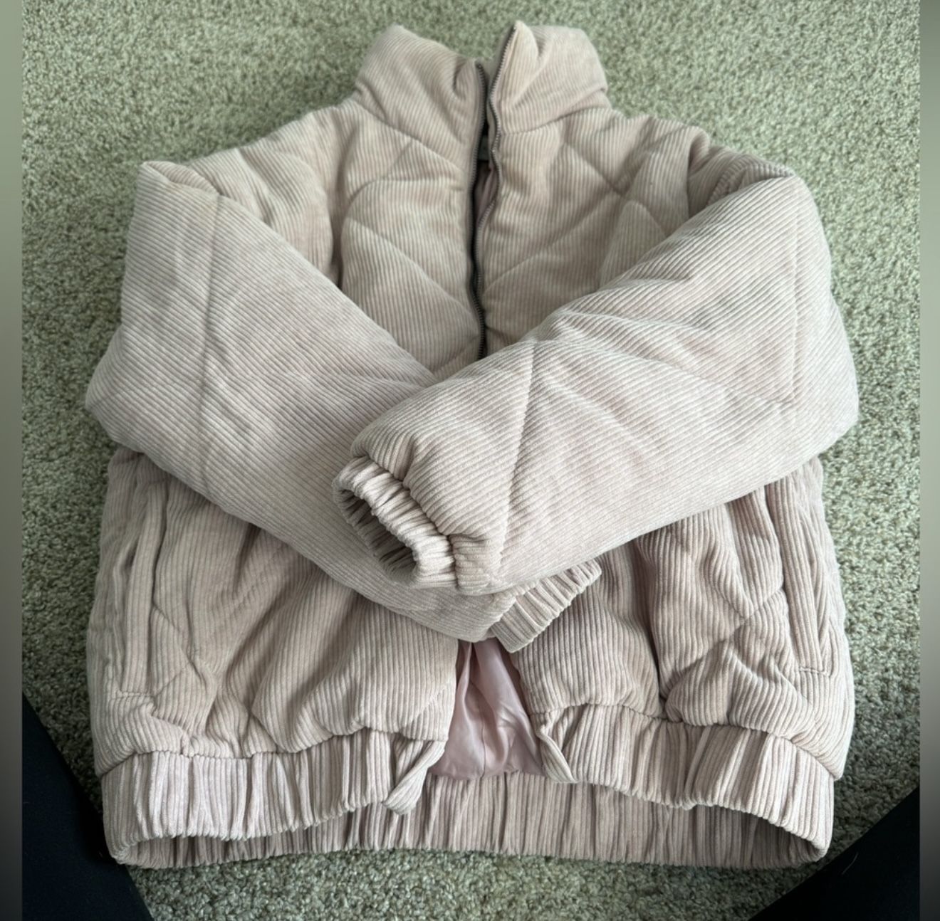 Baby Pink Corduroy Jacket