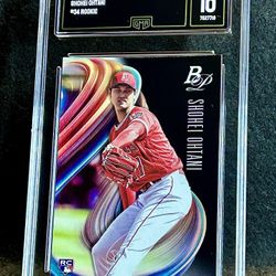 2018 Bowman Platinum 💥 Shohei Ohtani 💥 Rookie GMA 10 💎 Mint - Los Angeles Dodgers