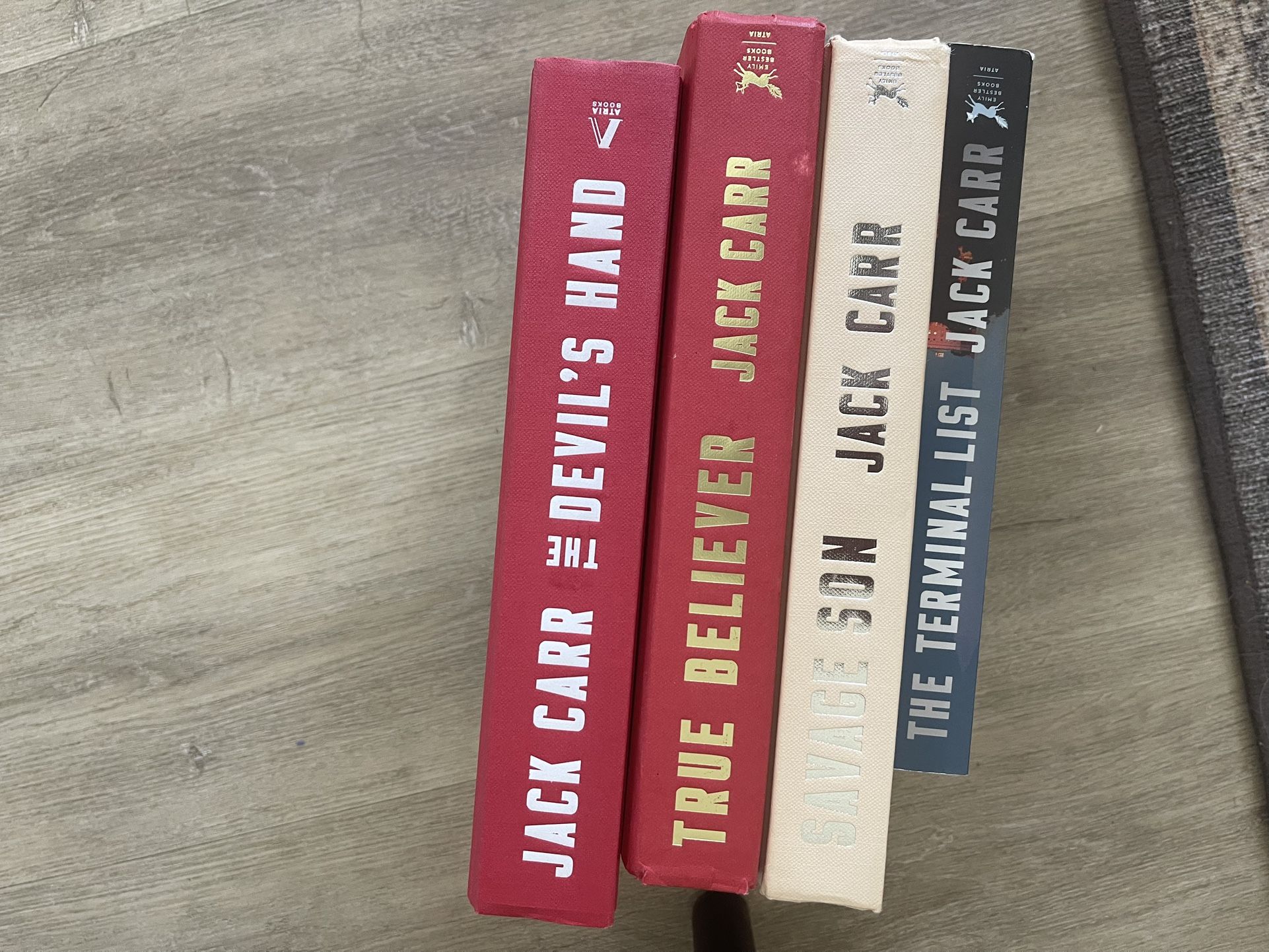 Jack Carr The Terminal List Series - First 4