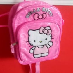 HELLO KITTY SMALL BACKPACK..... CHECK OUT MY PAGE FOR MORE ITEMS