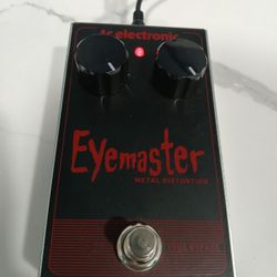 TC Electronic Eyemaster Metal Distortion Guitar Pedal Lightly Used Works Great HM-2 Clone Pedal Only $50 OBO Or Trades 