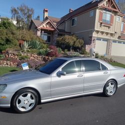 2001 Mercedes Benz S500~Must See!~V8~Leather~Reg 2026~Smog~Sunroof~