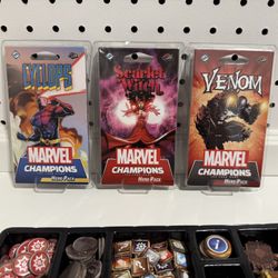 Marvel Champions Hero Pack Cyclops Scarlet Witch Venom