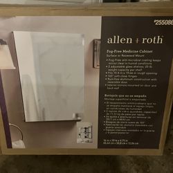 Fog Free Medicine Cabinet