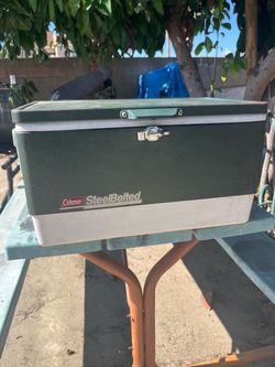 Coleman ice chest