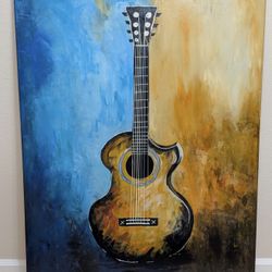 Hand-painted Art On Canvas