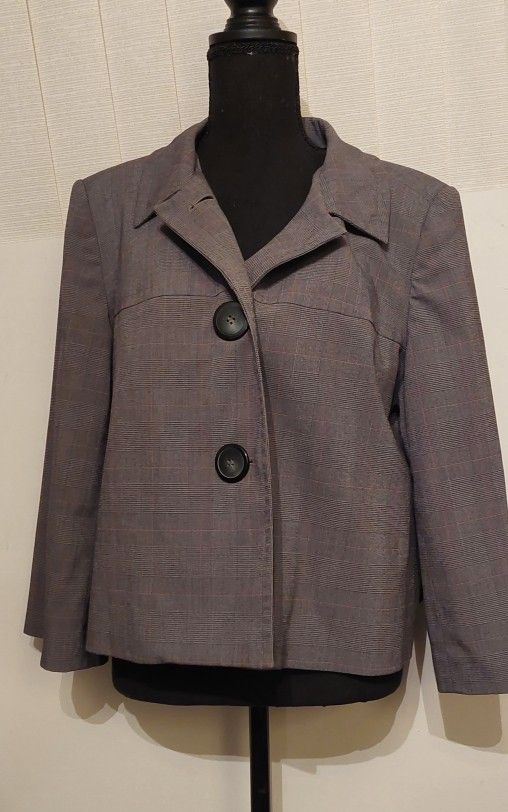 Style And Co Stretch Womans Blazer