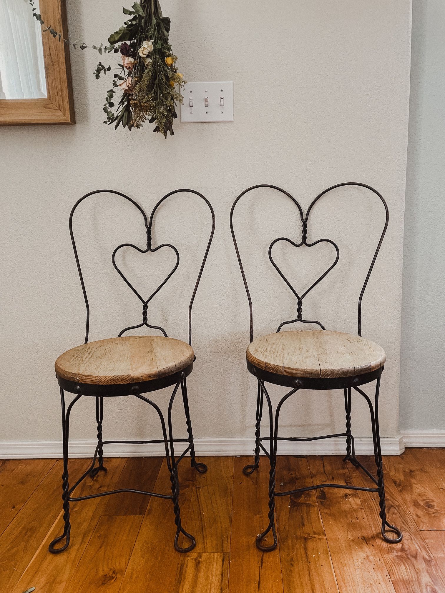 Ice Cream Parlor Antique Chairs