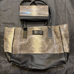 Calvin Klein Purse and Wallet - $30