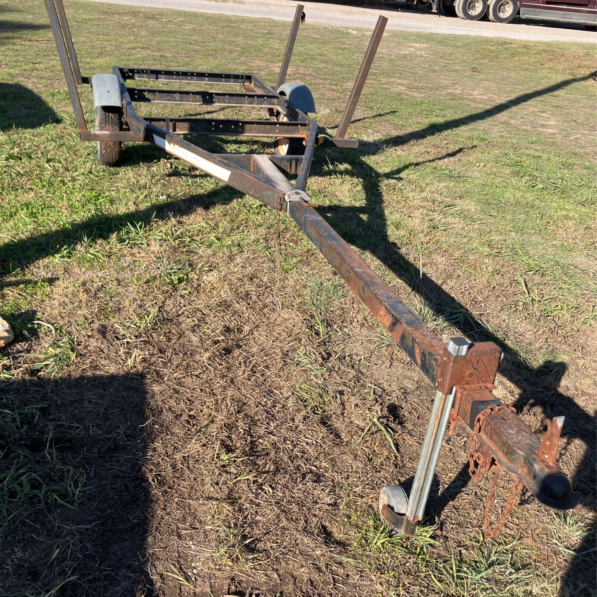 16 Foot Boat Trailer. — No Title. $500