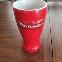 BUDWEISER PINT BEER  GLASS
