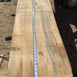 13’ live edge pine slabs
