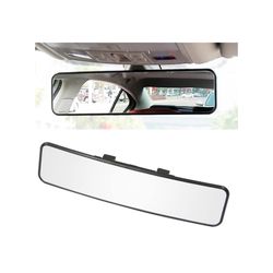 Universal Interior Clip On Panoramic Rearview Mirror- 11.4”