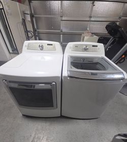 kenmore elite gas washer (5.5cubic)dryer (7.5)