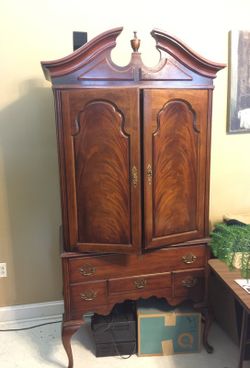 Armoire solid wood. Came out of hotel east coast.