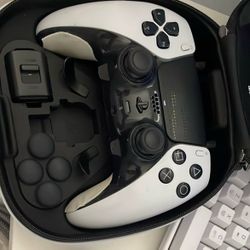 PS5 DualSense Edge Controller with Case and Accessories