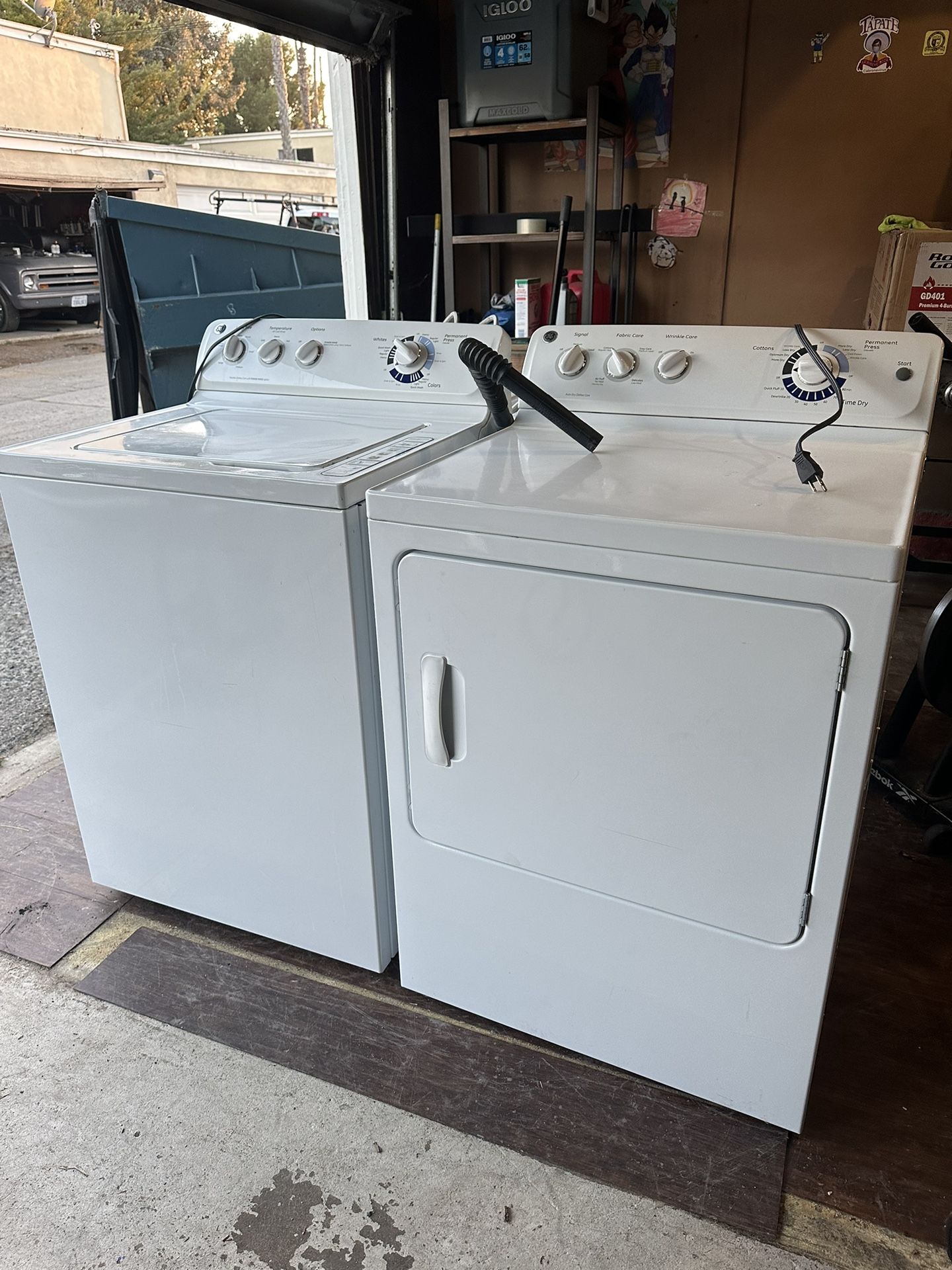 GE Washer And Gas Dryer 