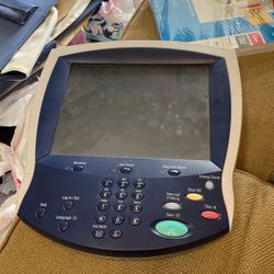 Xerox Printer Screen 