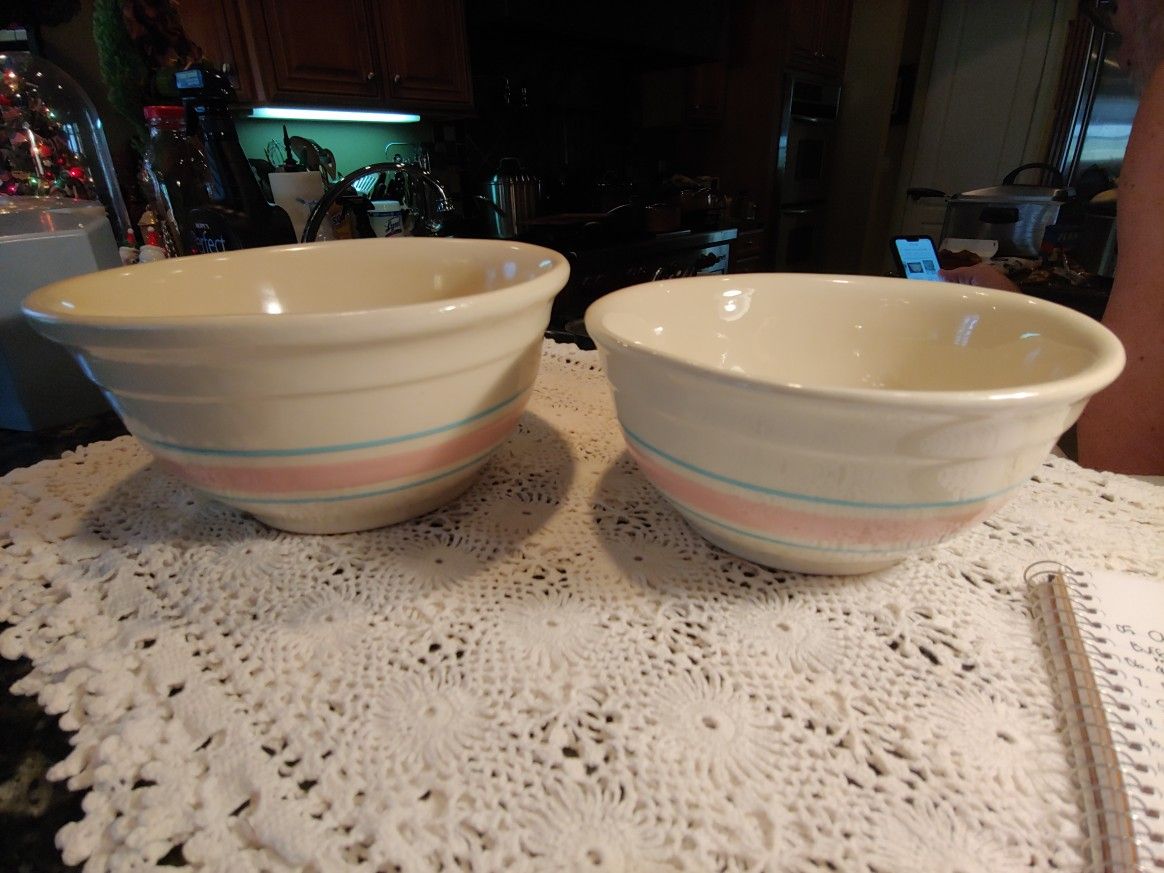 VINTAGE OVENWARE MCCOY BOWLS