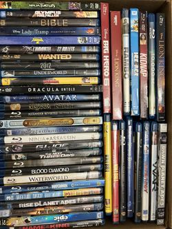 Blu Ray Dvd Movies $4 Each