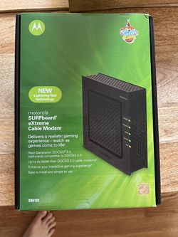 Motorola SB6120 SURFboard DOCSIS  eXtreme Broadband Cable Modem
