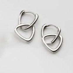 925 Sterling Silver Hoop Earrings 