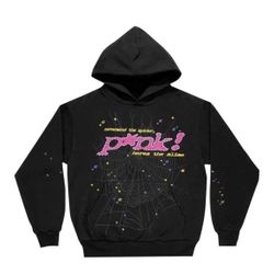 spider black punk hoodie & sweatpants 