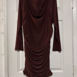 Hermoso Vestido Café 3xl