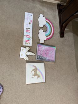 Unicorn Wall Decor