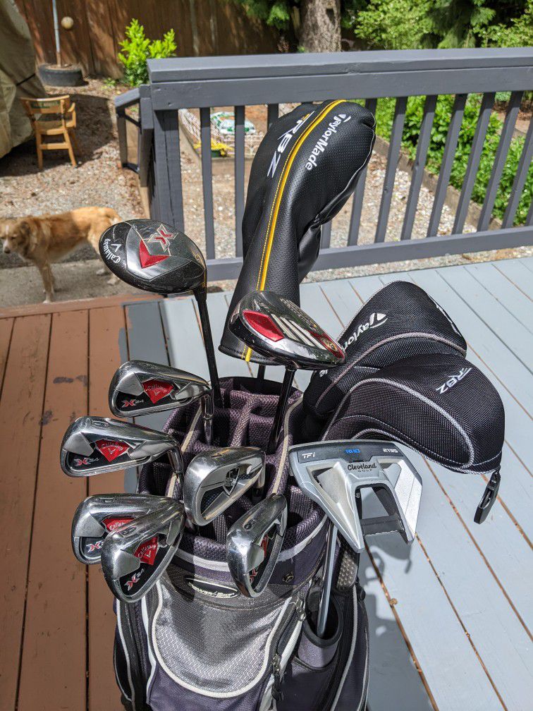 Great Set Of Quality Right Handed Golf Clubs 