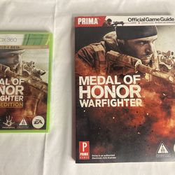 Xbox 360 Medal Of Honor Warfighter (new) + Guide