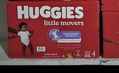Huggies Little Movers Size 4
