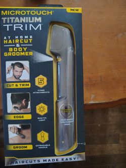 MicroTouch Titanium Trim Hair & Body Groomer