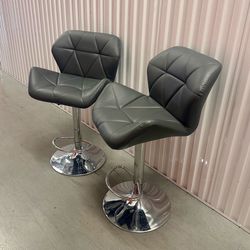 Grey Barstool Height Chairs