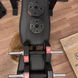 Weight Bench W/Extras