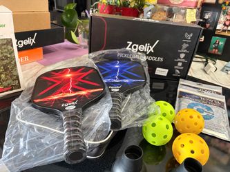 ZGELIX Pickleball paddle set for 2
