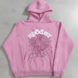 Pink Spider Hoodie