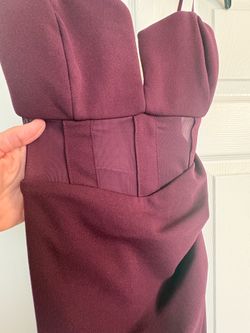 Formal Dress- Deep red/burgundy